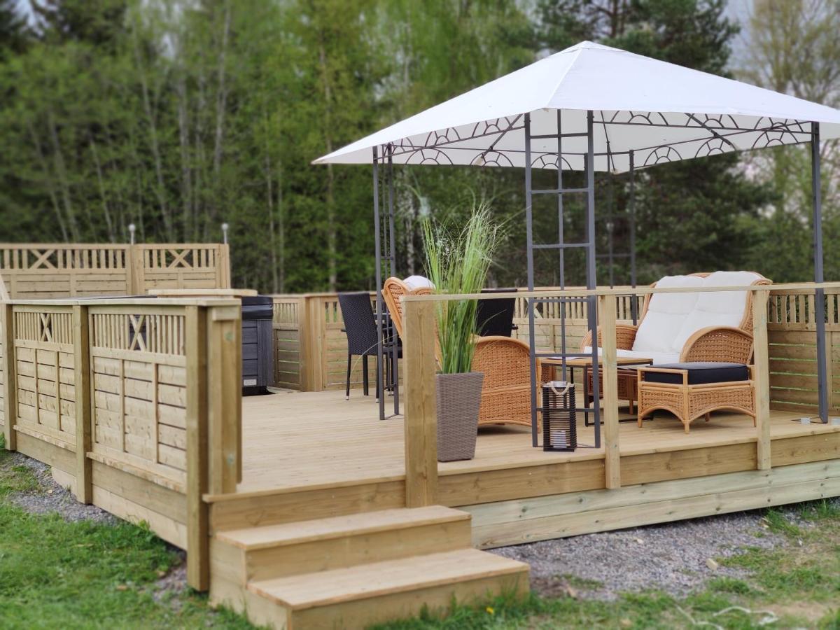 Romme Stugby Hotel Borlänge Kültér fotó
